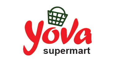 logo yova supermart yang menyediakan bakmi jogja sundoro